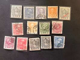 Österreich ca. 1908 kl. Lot gest. und  *  (3211)