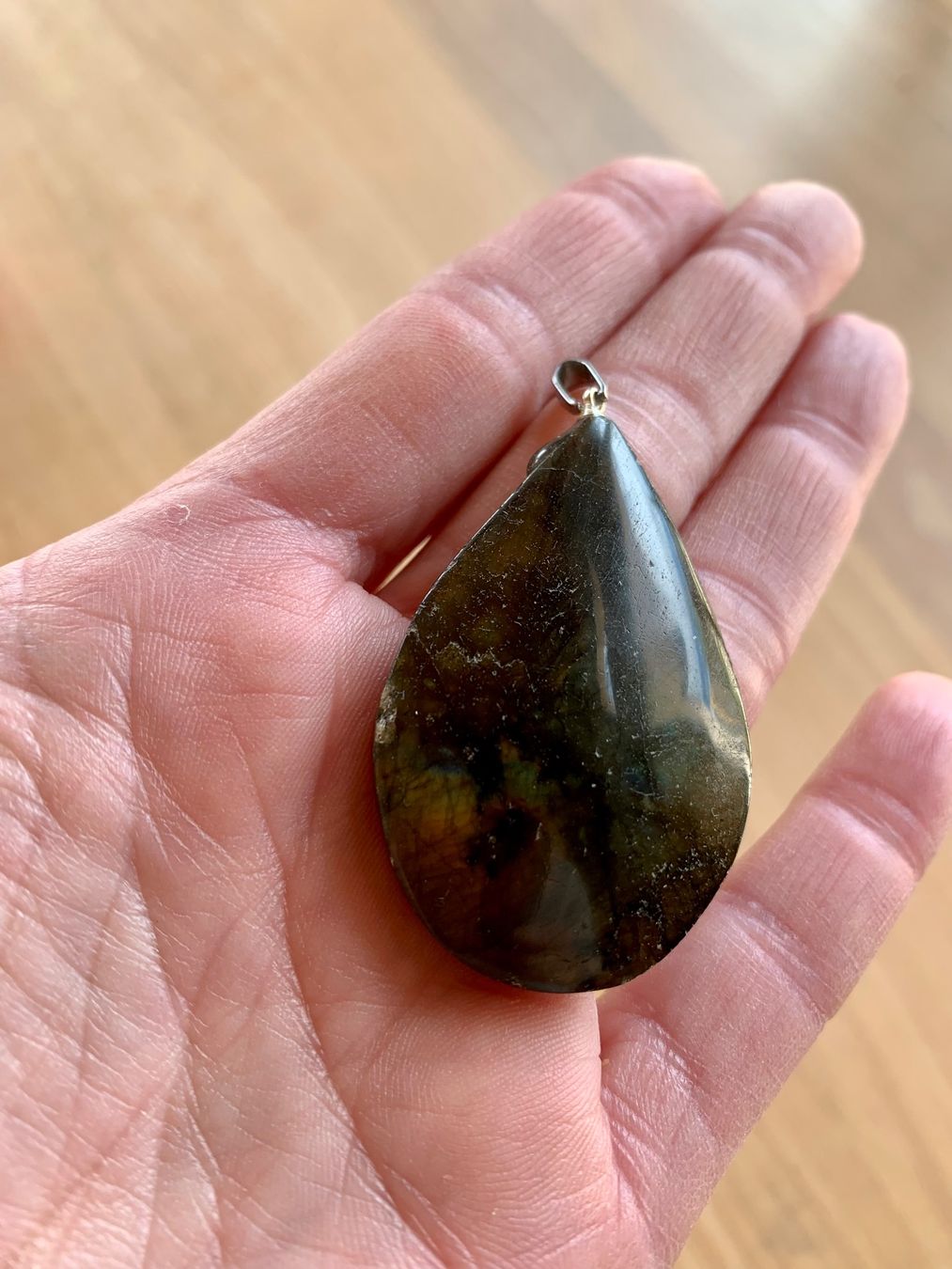 Ciondoli: Grand pendentif labradorite goutte – Nuovo (secondo la descrizione) da Perroy venduto da barballalla