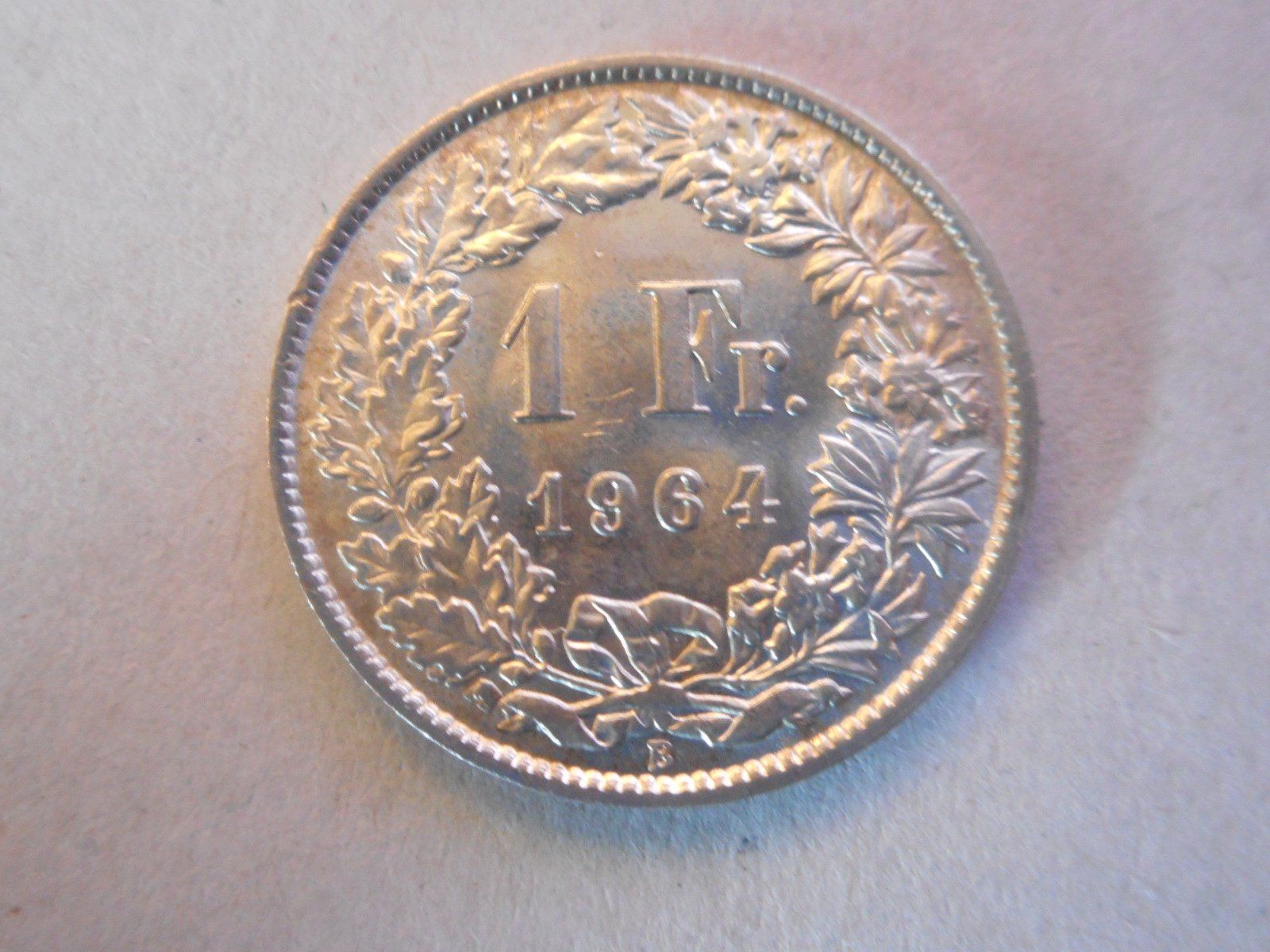 Tutti le monete: 1 Fr. 1964 silber  unz – Nuovo (secondo la descrizione) da Kriegstetten venduto da pizlad2010