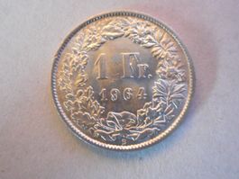 1 Fr. 1964 silber  unz