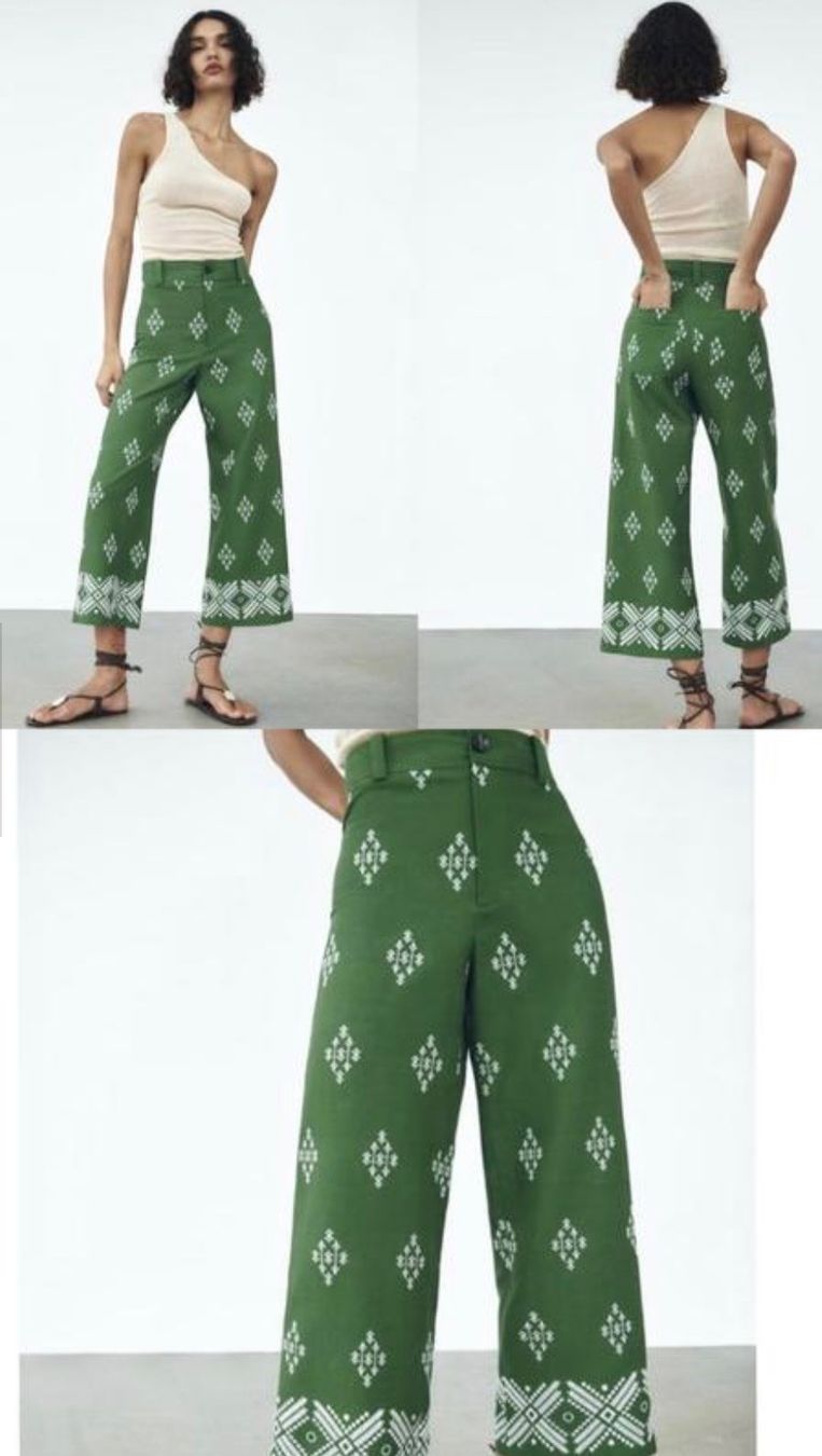 Zara Pantaloni: Zara Leinen Hose Gr. XS – Usato da Burgdorf venduto da ssv_9t9f 1