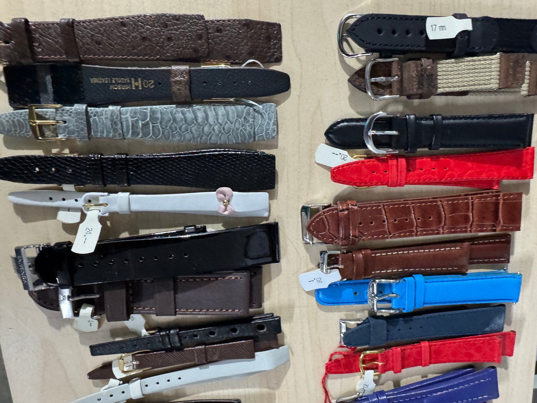 Orologi: Uhrenbänder grosses Lot – Usato da Schönenwerd venduto da Comtoise 8