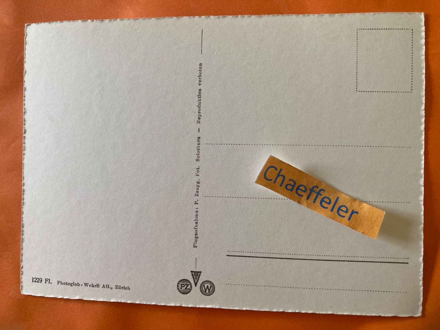 Ansichtskarten: Heiden – Gebraucht aus Zürich von Chaeffeler 1