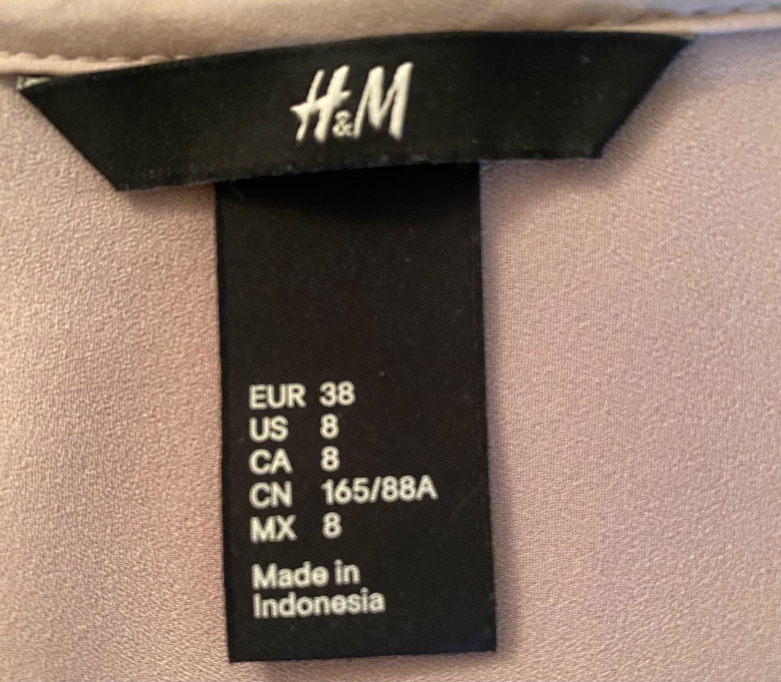 H&M Tuniche: Tunika in Mauve, Gr. 38 – Usato da Zürich venduto da Maria2021 2