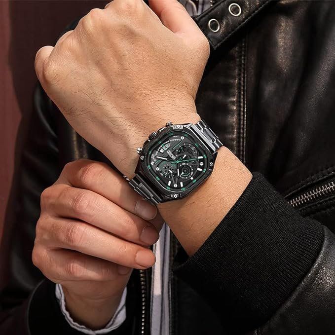 Orologi: Herren Chronograph Quartz Armbanduhr – Nuovo e nell'imballaggio originale da Châtelaine venduto da topshop.switzerland 2
