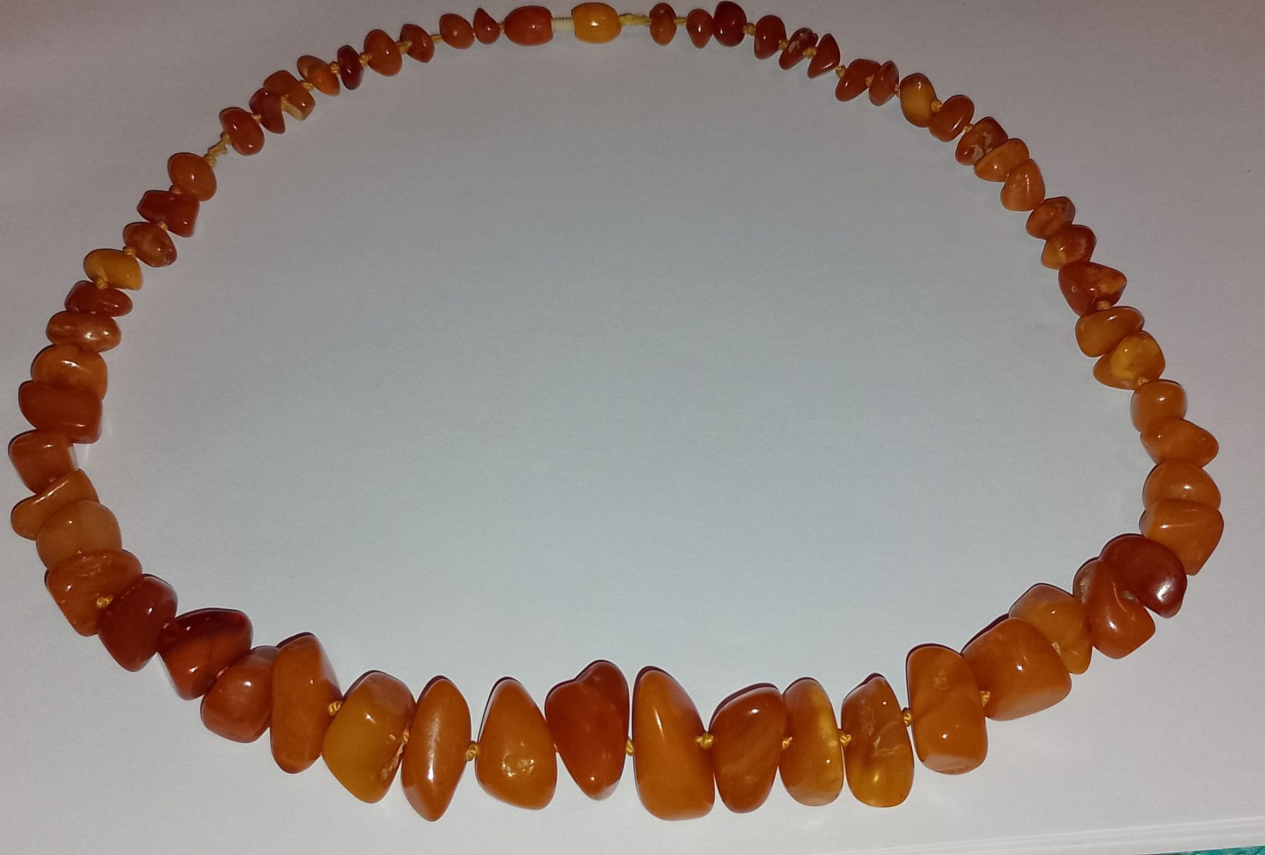 Catenine: Bernsteinkette 56 cm – Usato da Therwil venduto da col_m6rx 6
