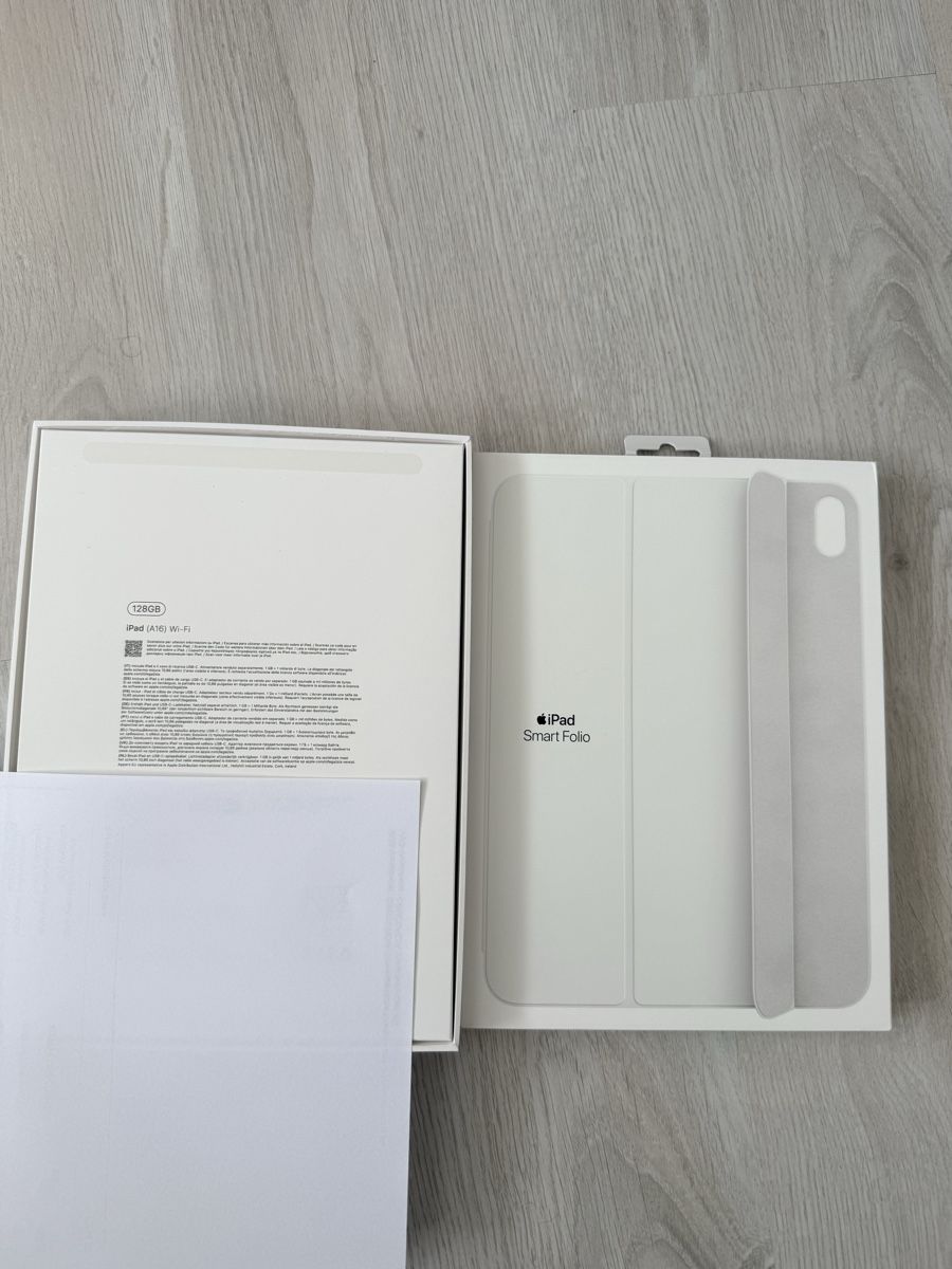 Apple Tablet PC: Ipad (A16) 128Gb mit Smart Folio – Gebraucht aus Rudolfstetten von AudioFox 3