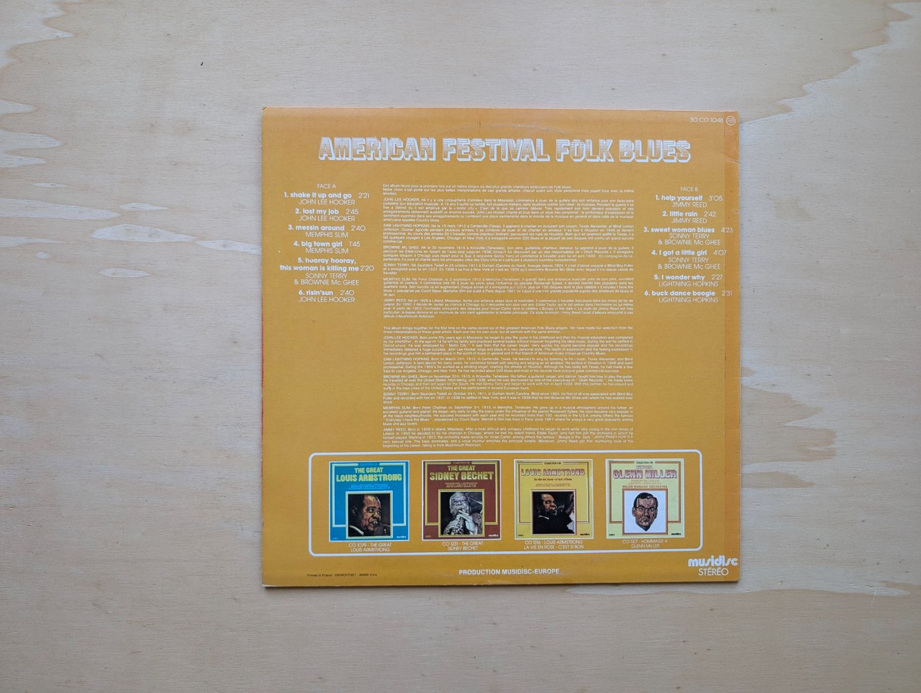 Dischi in vinile: American Festival Folk Blues – Usato da Ebikon venduto da kisuM 1