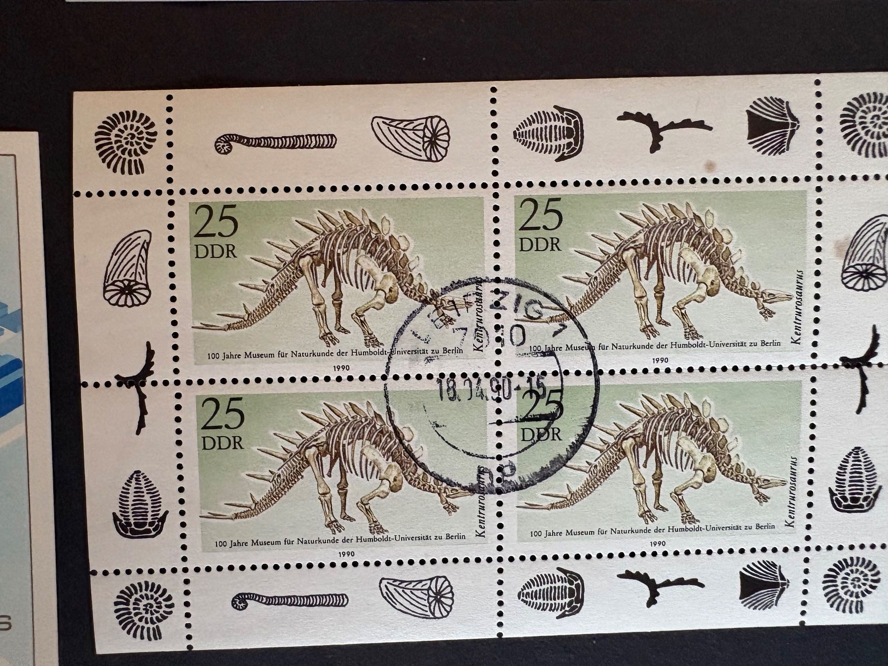 Alle Briefmarken: Briefmarkenblöcke DDR – Gebraucht aus Steinmaur von Nicorutishauser 8