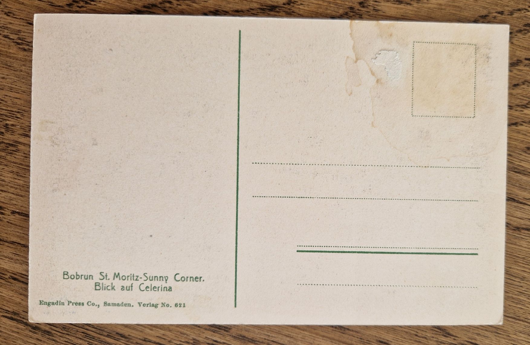 Cartoline postali: Bubrun St. Moritz, Blick auf Celerina – Nuovo (secondo la descrizione) da Ebikon venduto da Donar50 1