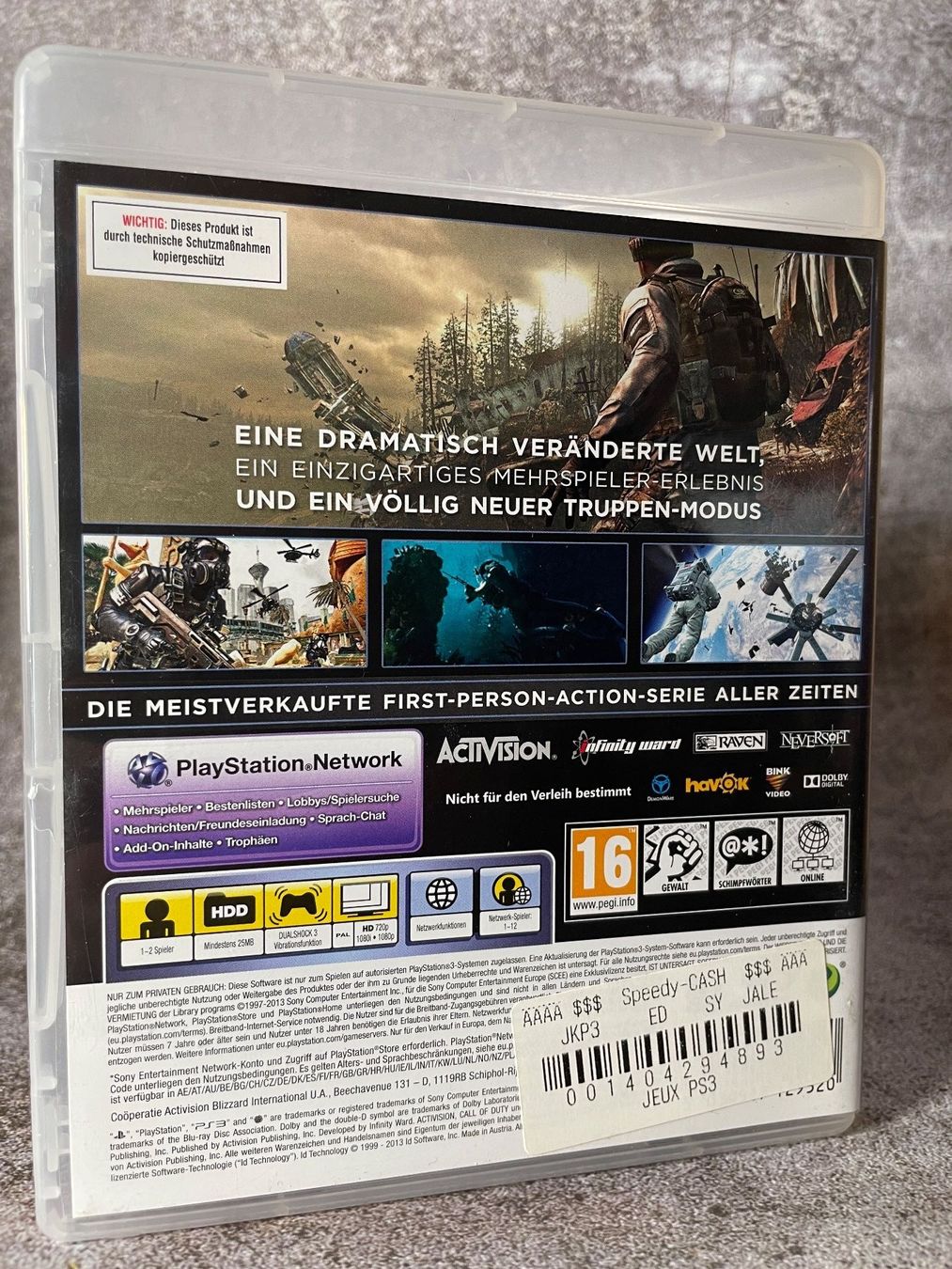 Giochi: Call of Duty: Ghosts [PS3] – Usato da Niederwil SO venduto da BlueSonic 1