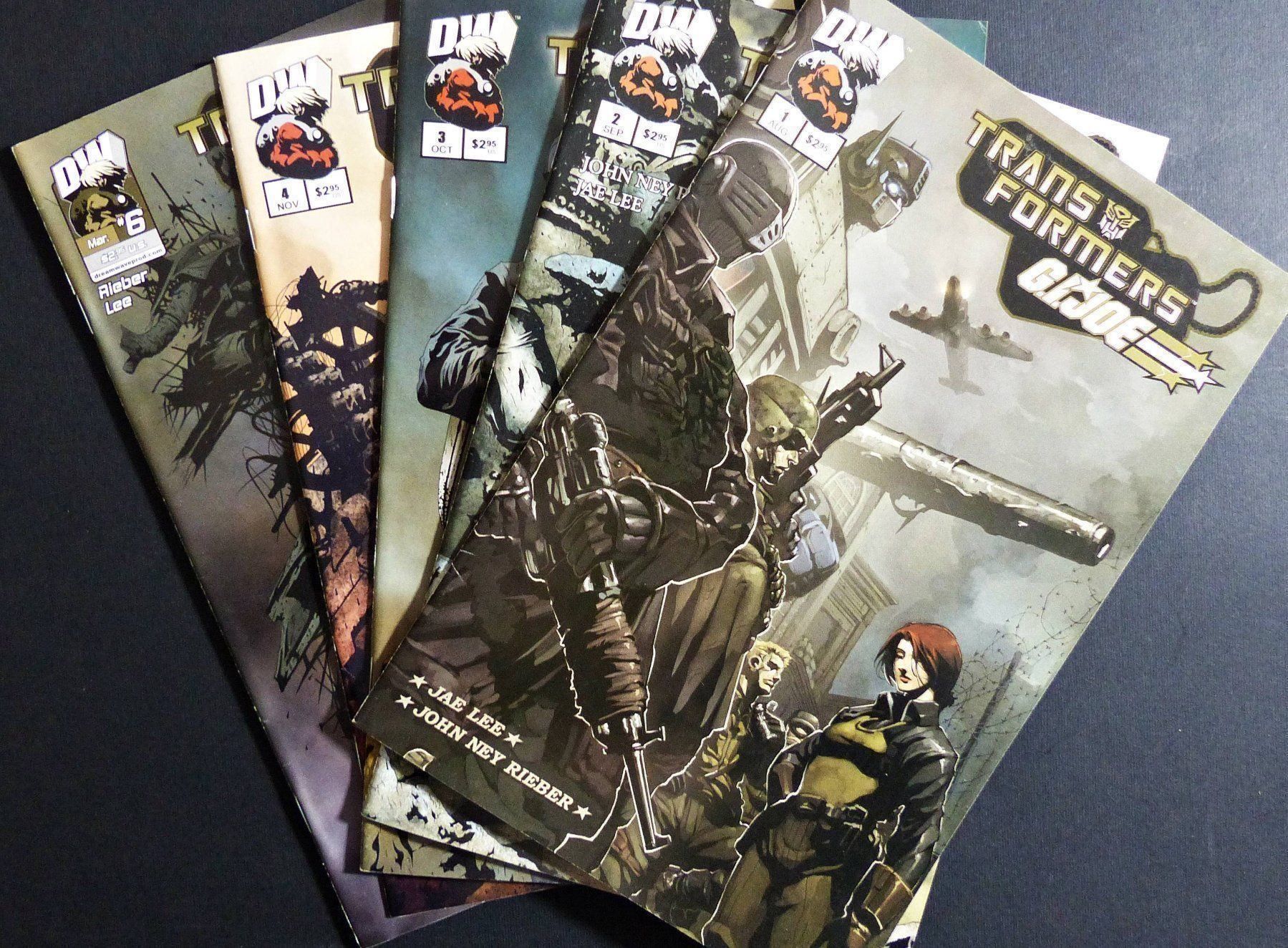 Fumetti: TRANSFORMERS G.I.JOE 1-6 LIMITED MINI SERIE 2004 MISSING #5 – Usato da Lugano venduto da YouWantUS