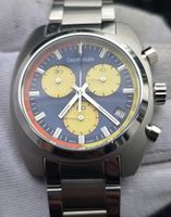Montre chronographe Calvin Klein acier 43mm état top .Swiss