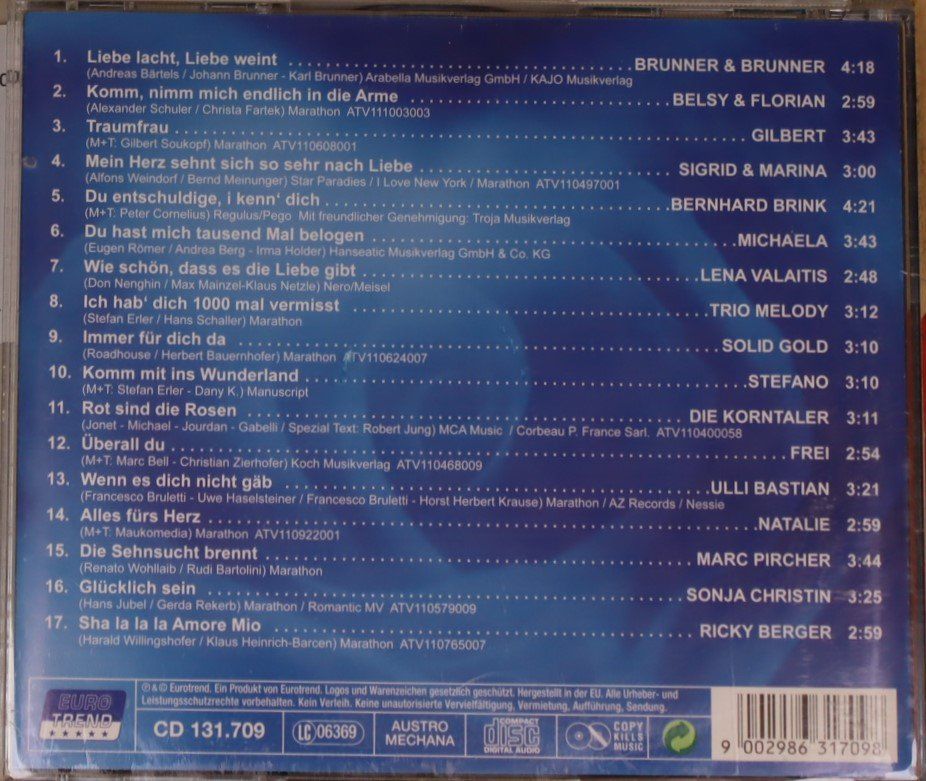 CDs: Schlager Der Liebe – Gebraucht aus Luzern von CONTENTI 2