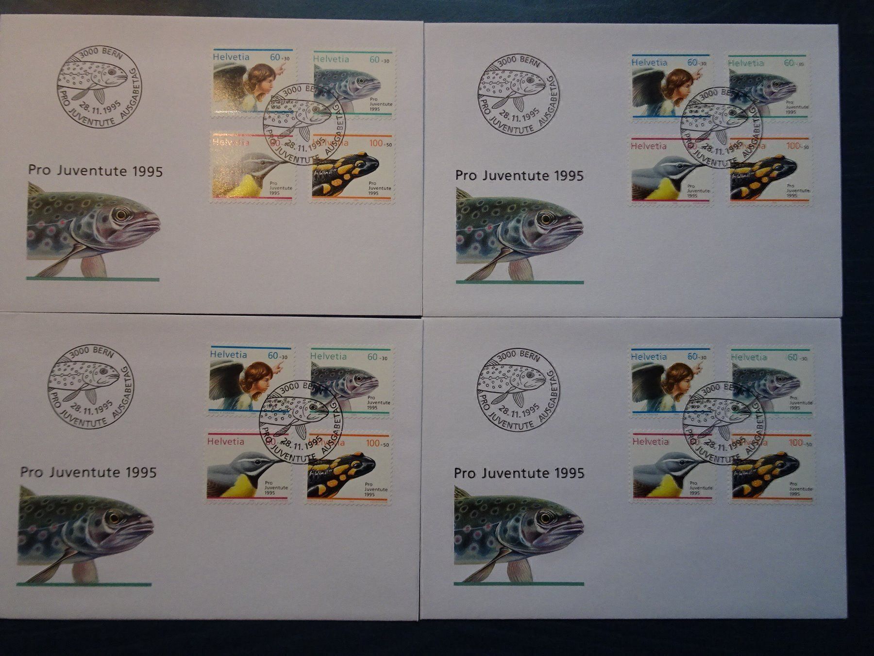 Alle Briefmarken: PJ 1995 – Neu (gemäss Beschreibung) aus Aadorf von Chnorli-Furz