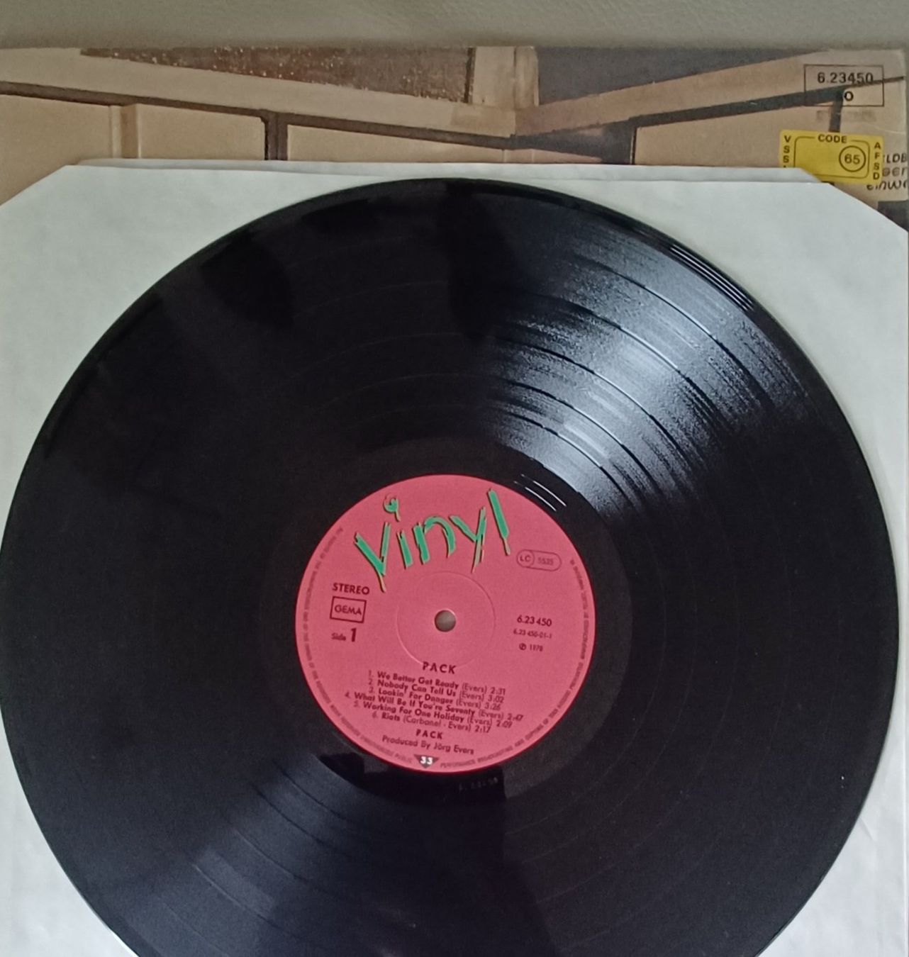 Dischi in vinile: PACK - Vinyl 1978 DE Rock/Punk – Usato da Hägendorf venduto da Plattenhardt 2