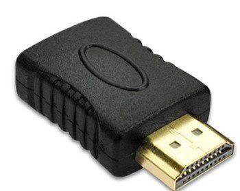 Konverter: HDMI-kompatibler Adapter Stecker-Buchse-Konverter – Neu und originalverpackt aus Unterägeri von RmOnline 2