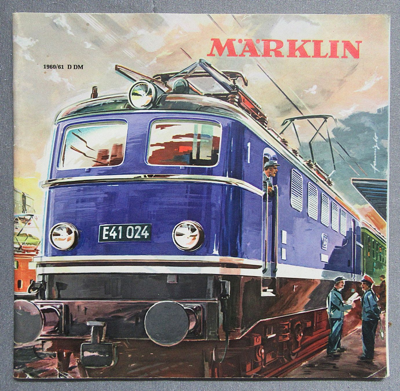 Märklin Documenti: alter Märklin Prospekt 1960/1961 – Usato da Auenstein venduto da Padabimbim