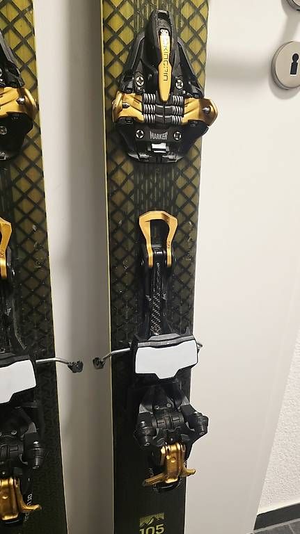 Scott Skis: Scott Scrapper 183cm Tourenski Set mit Bindung + Fell – Gebraucht aus Kehrsatz von bernbiker81249 1
