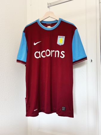 Vintage Aston Villa Nike Heimtrikot 2009-2010