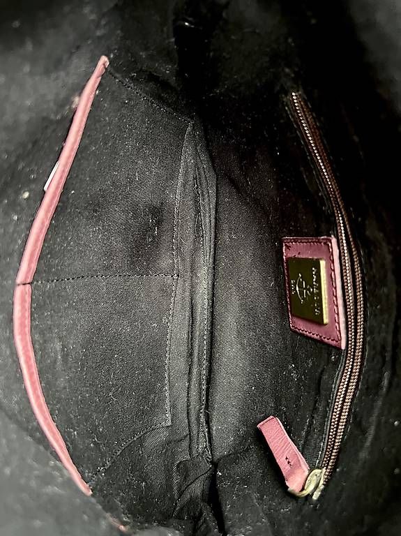 Vera Pelle Borse da donna: Ledertasche - aubergine, variierbar – Usato da Luzern venduto da Beabbbea 4