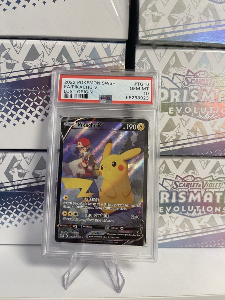 Pokémon Sammelbilder & Trading cards: Pokemon Pikachu v tg16 psa 10 – Gebraucht aus Breitenbach von KithusPokeKingdom