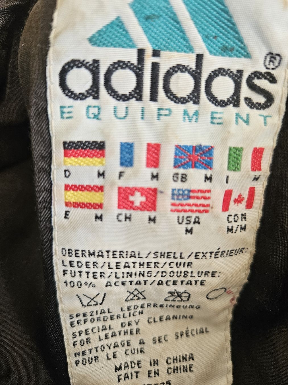 Adidas Giacche: Adidas Lederjacke vintage – Usato da Appenzell Eggerst. venduto da Tom860 3