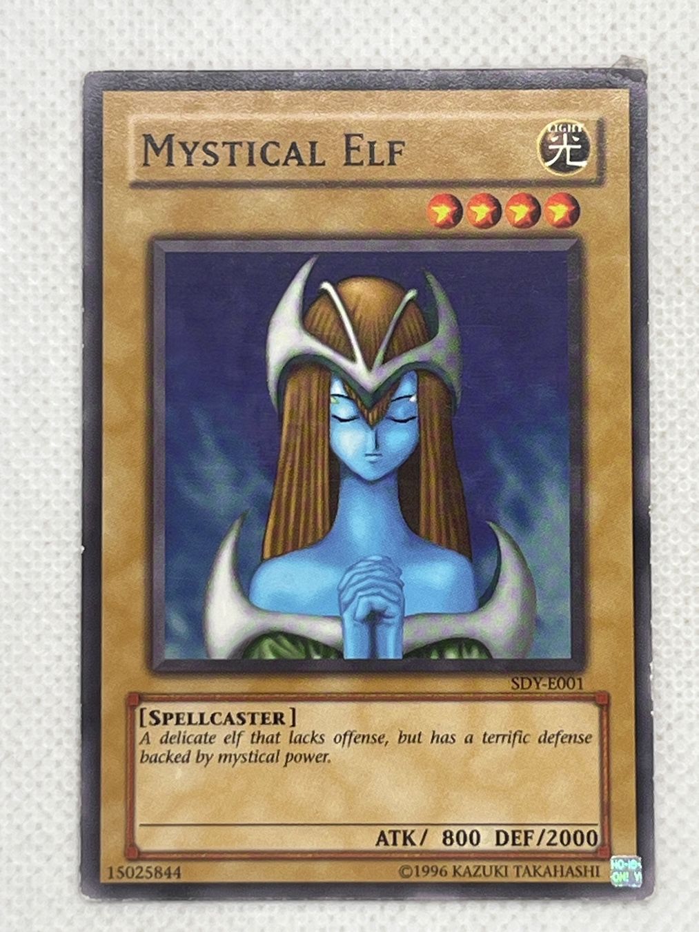 Yugioh Carte collezionabili: Yu-Gi-Oh Mystical Elf Karte SDY-E001 – Usato da Hinterkappelen venduto da Kim1992