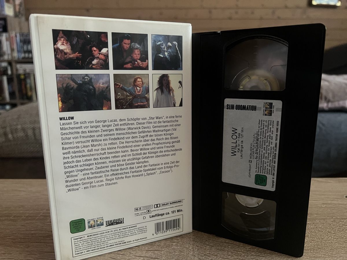 Tutti i VHS: VHS 📼 WILLOW – Usato da Aadorf venduto da Schwarzschlumpf1972 1