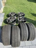 Alufelgen mit Winterreifen 225/40R18 