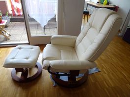 fauteuil relaxant simili cuir neuf