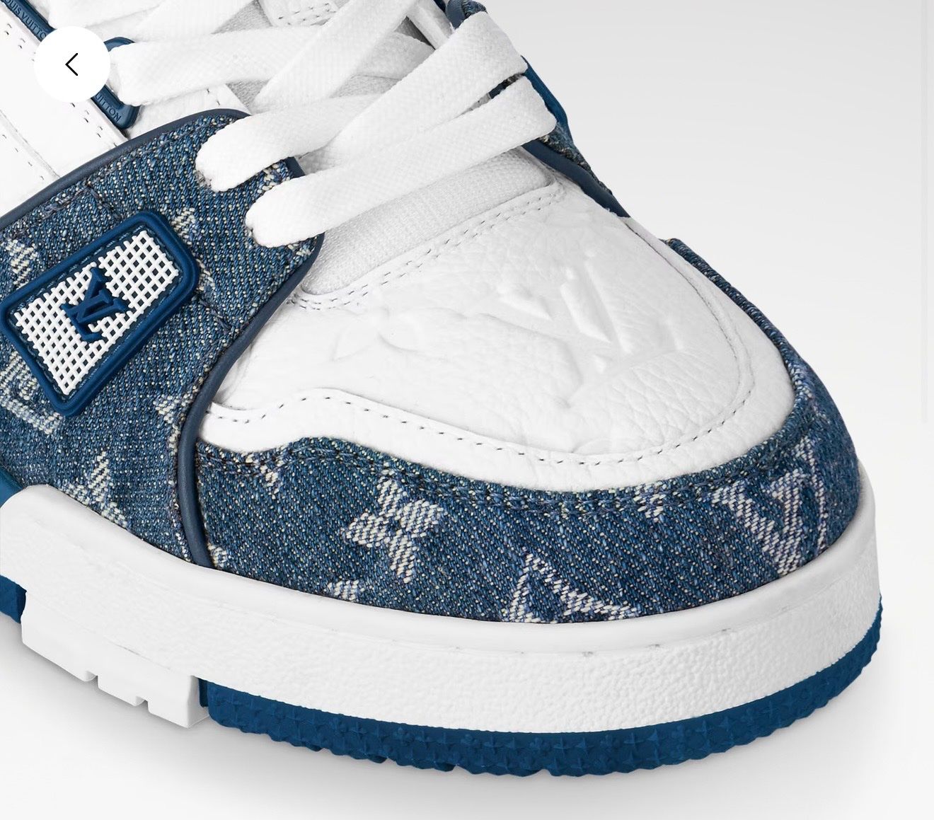 Louis Vuitton Herrenschuhe: Louis Vuitton Schuhe Trainer bleu claire – Gebraucht aus Steinhausen von adija1 2