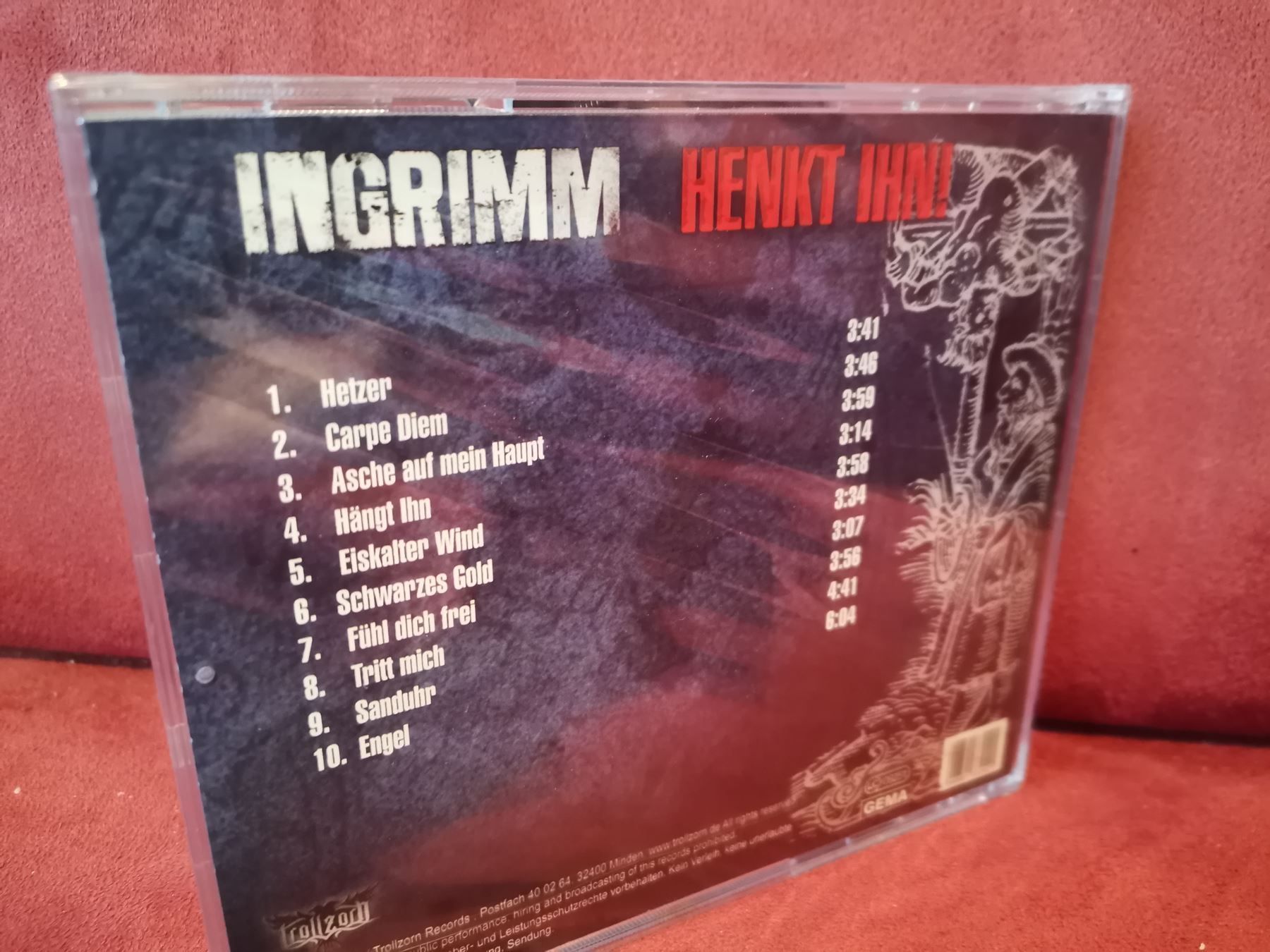 CD: Ingrimm Henkt ihn! CD – Nuovo e nell'imballaggio originale da Zofingen venduto da noise123 1