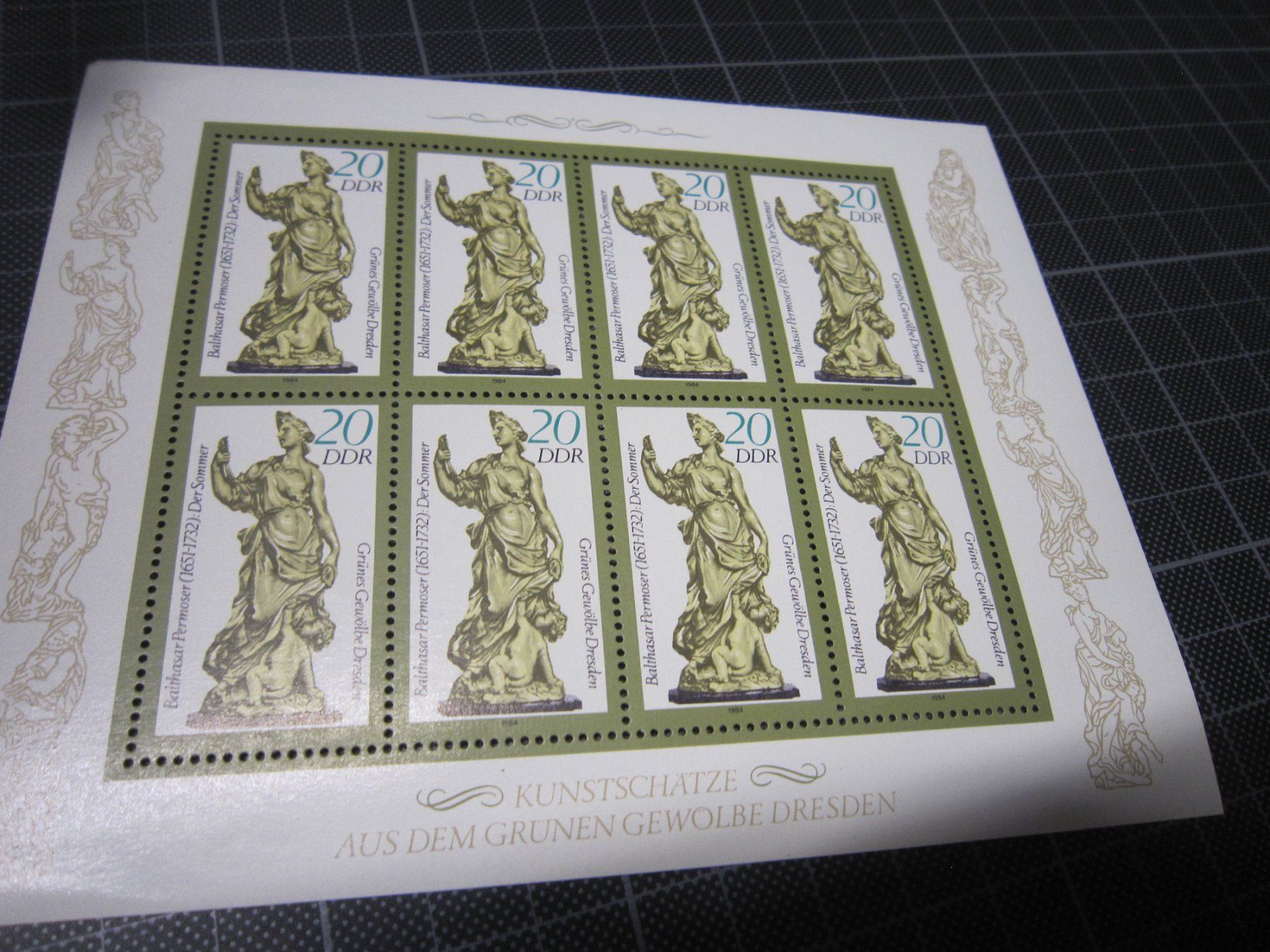 Alle Briefmarken: Schöner Block DDR – Gebraucht aus Giubiasco von sal_9j6w 1