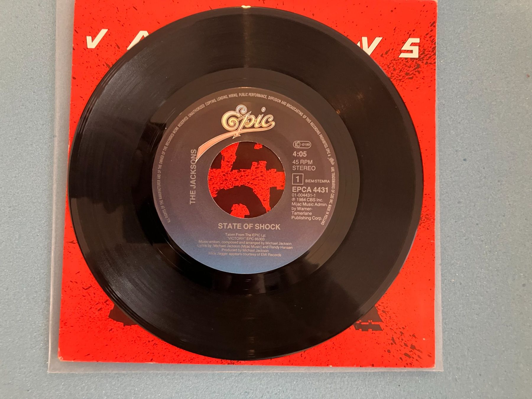 Dischi in vinile: Michael Jackson – Usato da Aarwangen venduto da Jukebox3 2