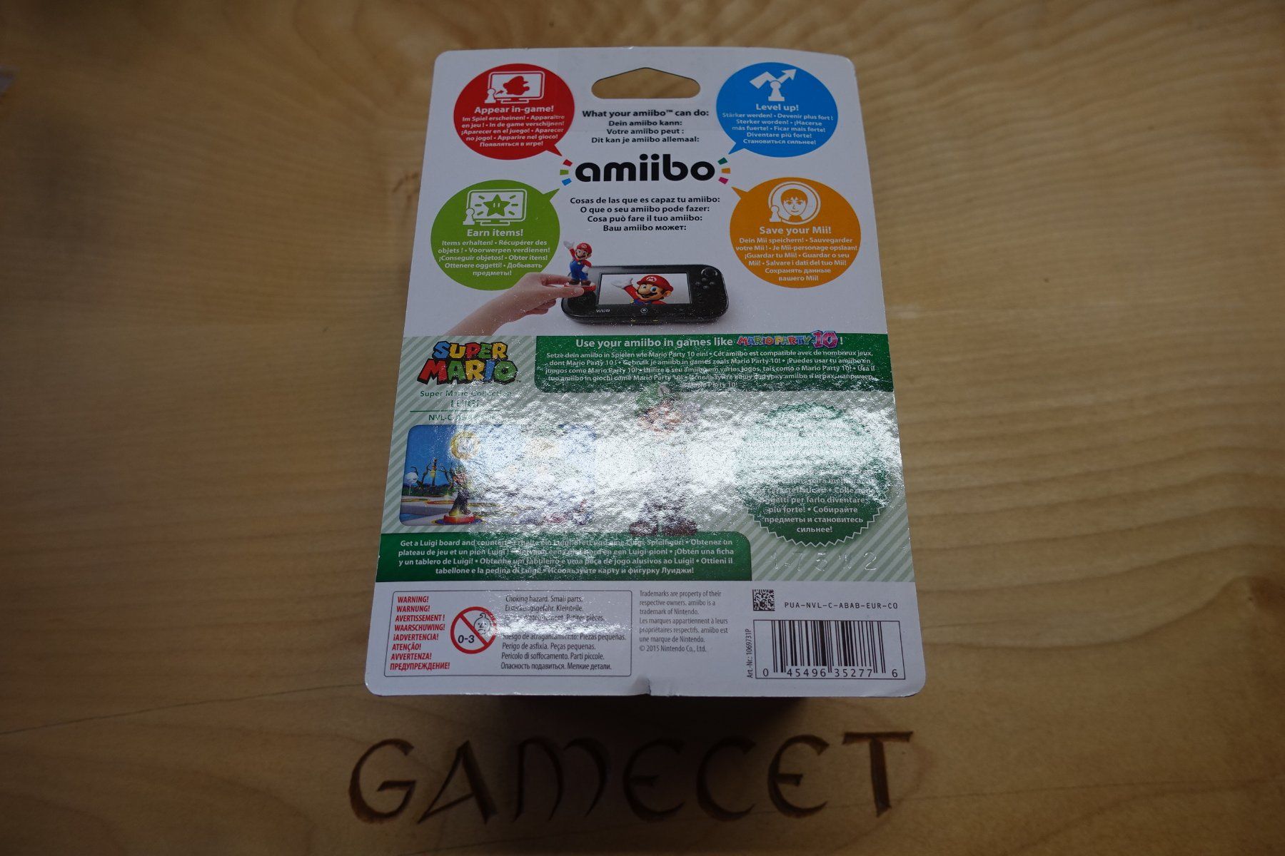 Nintendo Giochi: Luigi - Super Mario - Amiibo – Nuovo e nell'imballaggio originale da Steinach venduto da Gamecet 3