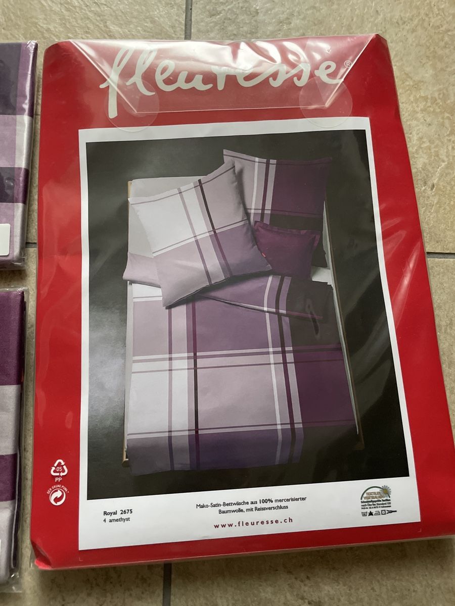 Biancheria da letto: Bettwäsche 160/210 – Nuovo e nell'imballaggio originale da Otelfingen venduto da Tommy112 1