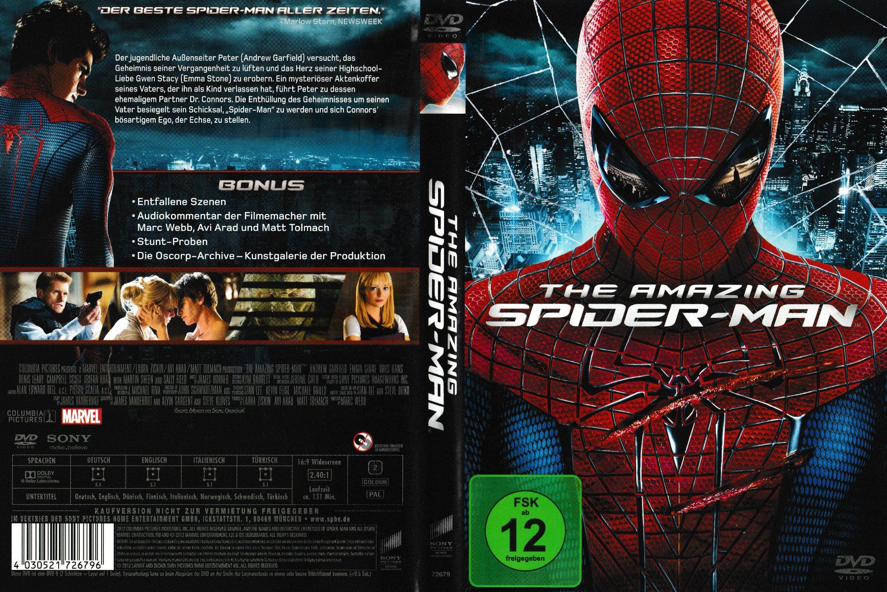 Tous les DVDs: DVD - The Amazing Spider-Man – D'occasion à Langnau am Albis par MediaRescuerKeLoX