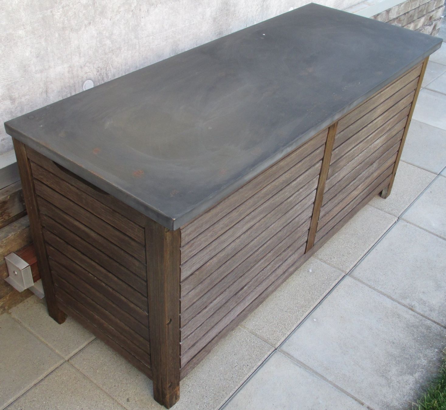 Box contenitori: Gartentruhe Holz, Gartenkiste, Gerätebox, Gartenbox – Usato da Montlingen venduto da Mabesi 6