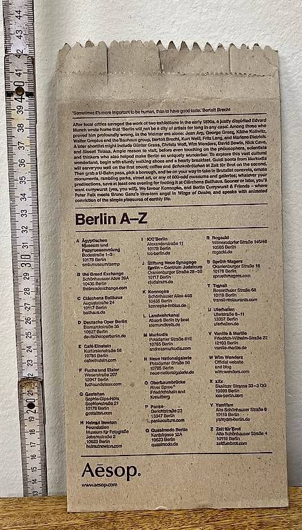 Sacs: Aesop Tüte Berlin – D'occasion à Bern par Elias.5 1