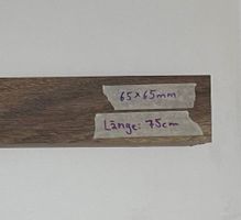 Edelholz-Kanteln Ovengkol 65 x 65mm