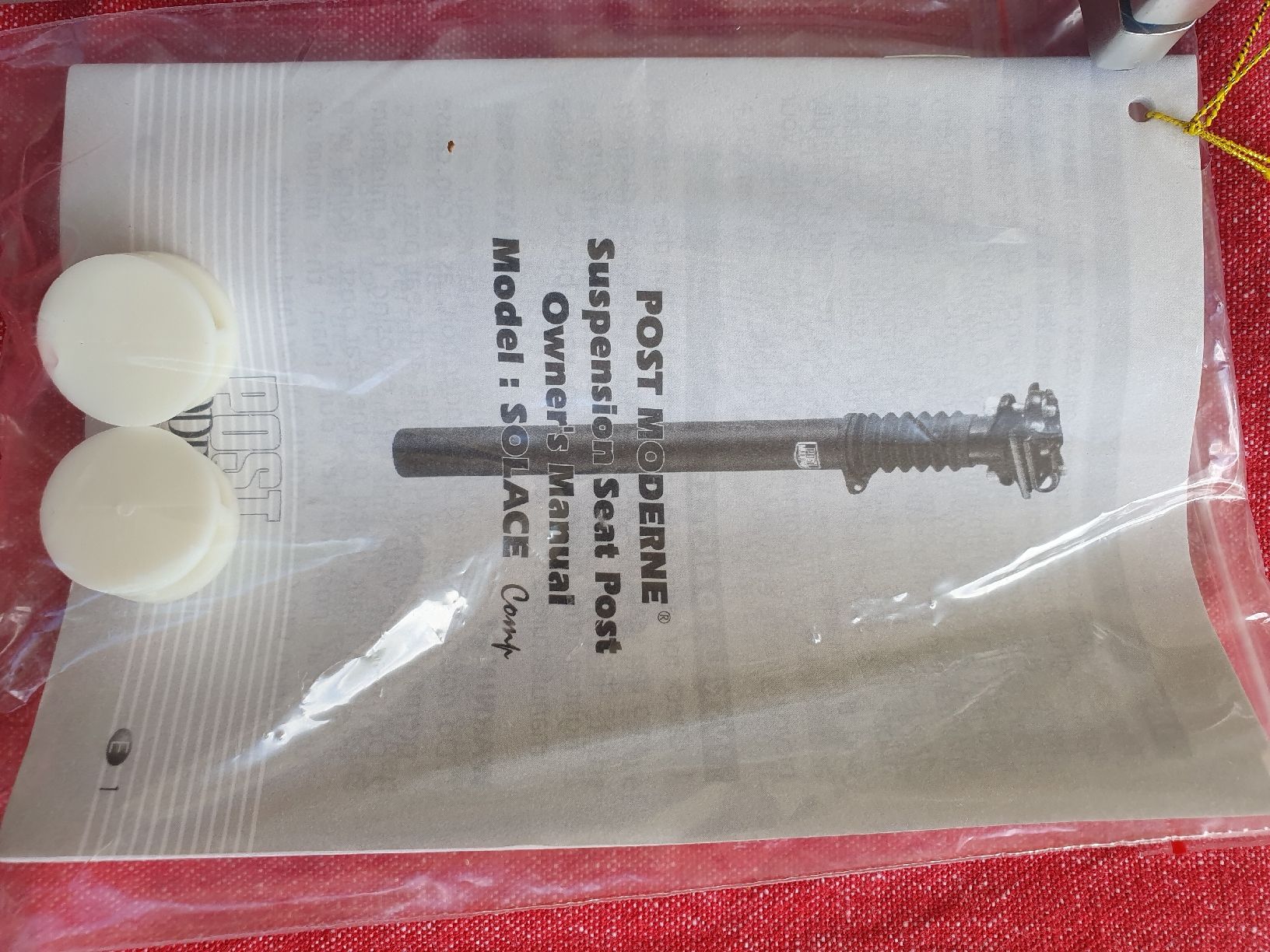 Ersatzteile: Satelstütze gefedert 27,2mm POST MODERNE SOLAGE Top! – Neu und originalverpackt aus Niedergösgen von joh_6txt 2