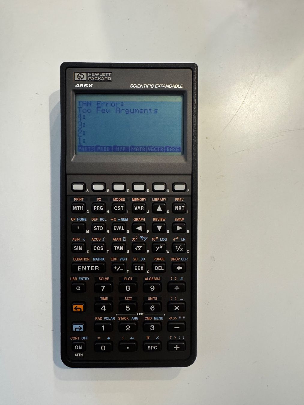 Calcolatrici tascabili: Hewlett Packard HP 48sx Taschenrechner – Usato da Pfäffikon SZ venduto da sve_pj5c