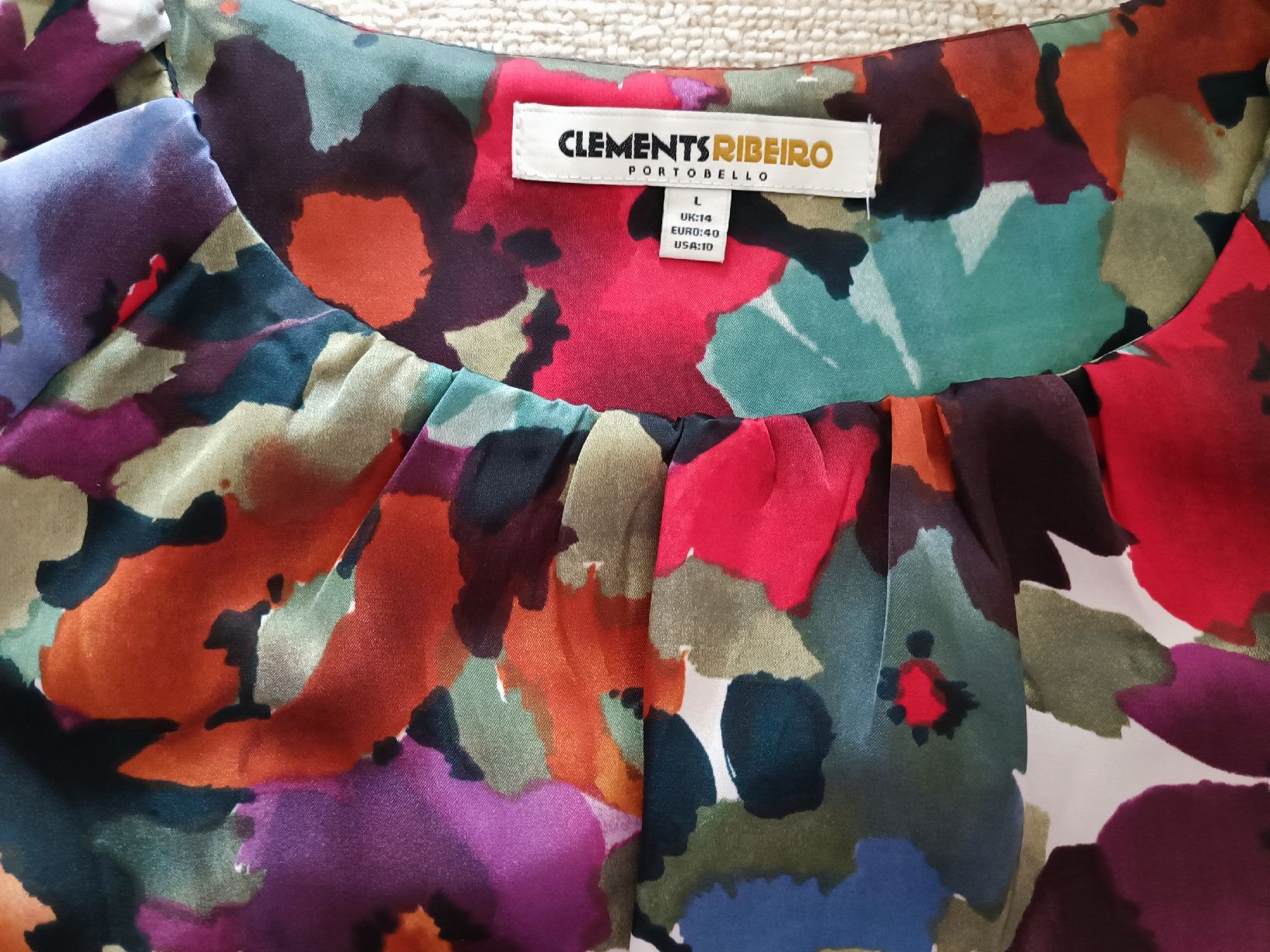 Blusen: Clements Ribeiro Portobello Blumenbluse L – Neu (gemäss Beschreibung) aus Wallisellen von C_DM 2