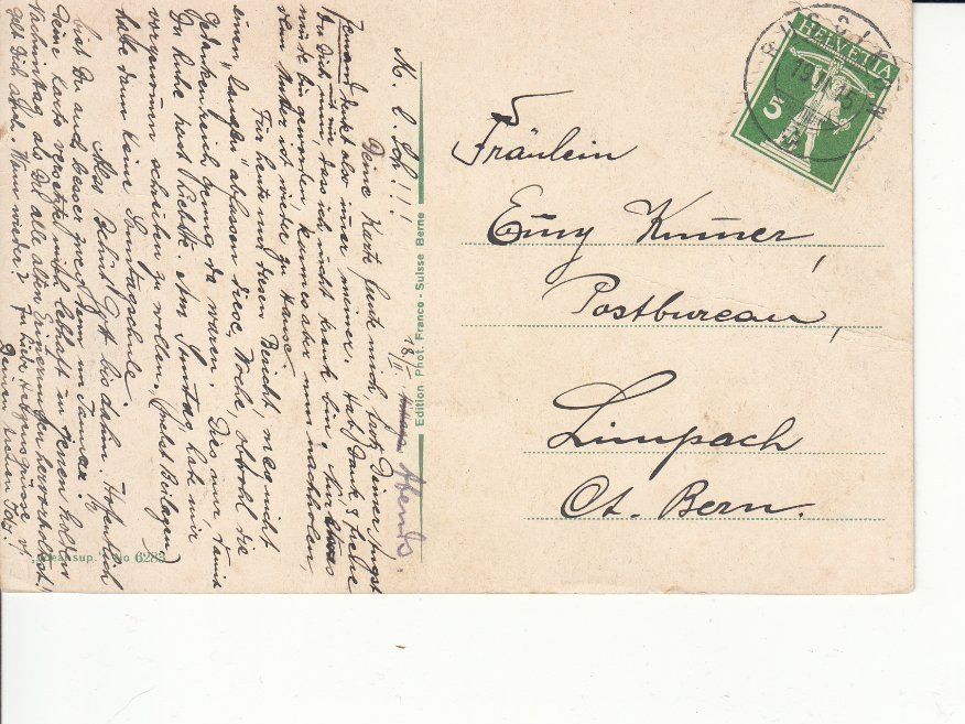 Ansichtskarten: Ile de Salanion 1915 – Gebraucht aus Bürglen TG von StampGraf 1