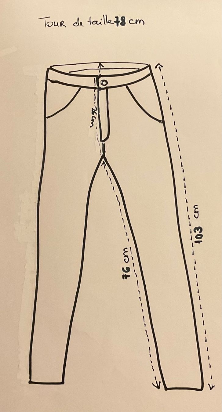 Hosen: Louna : pantalon taupe - super stretch - M – Gebraucht aus Corseaux von Mililaforet75 7