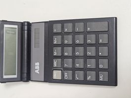 Taschenrechner ABB C1335 klappbar schwarz guter Zustand