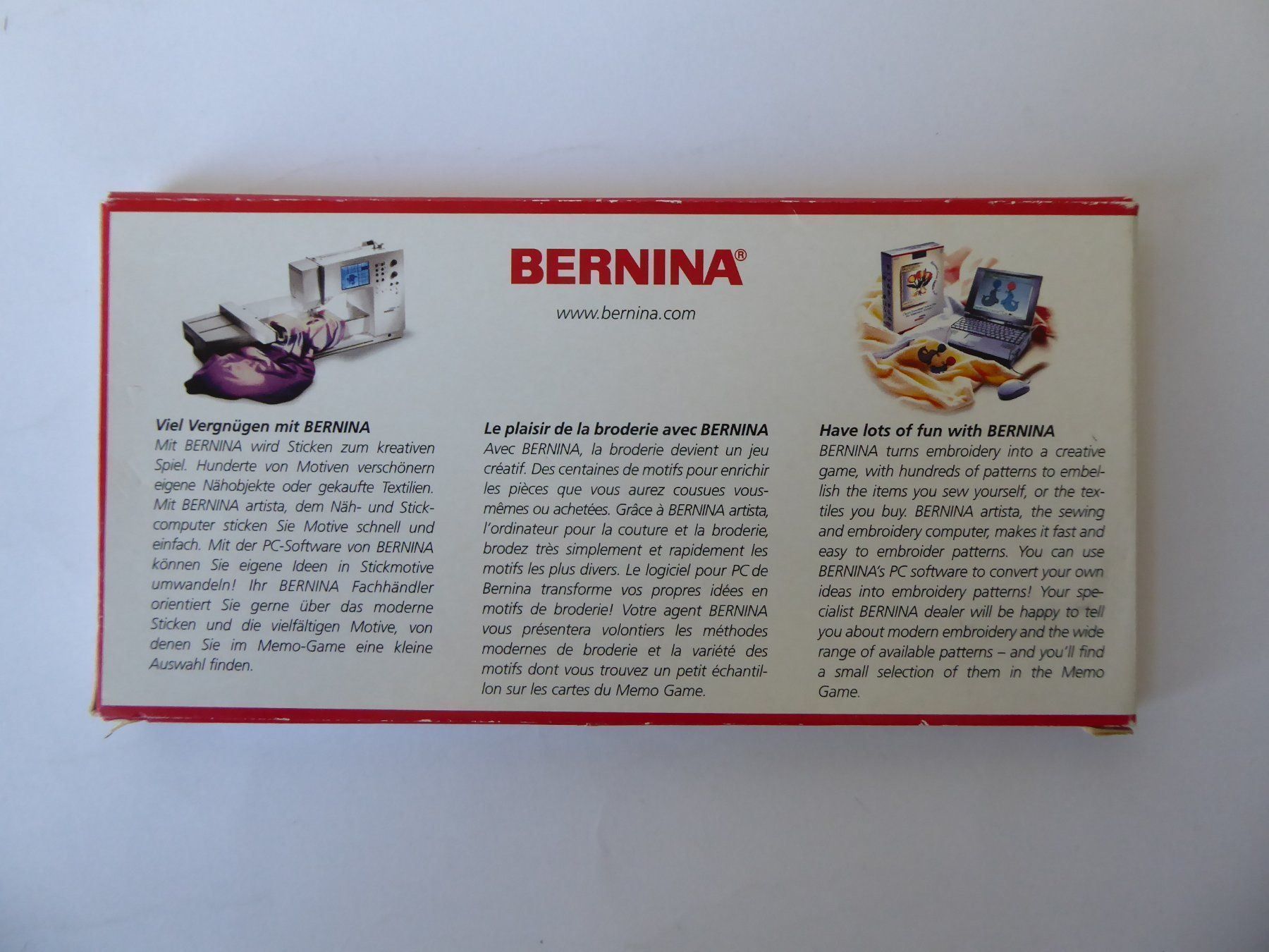 Jeux: Tolles Bernina Memory Game, neu – Neuf avec emballage d'origine à Turbenthal par TopToys 2
