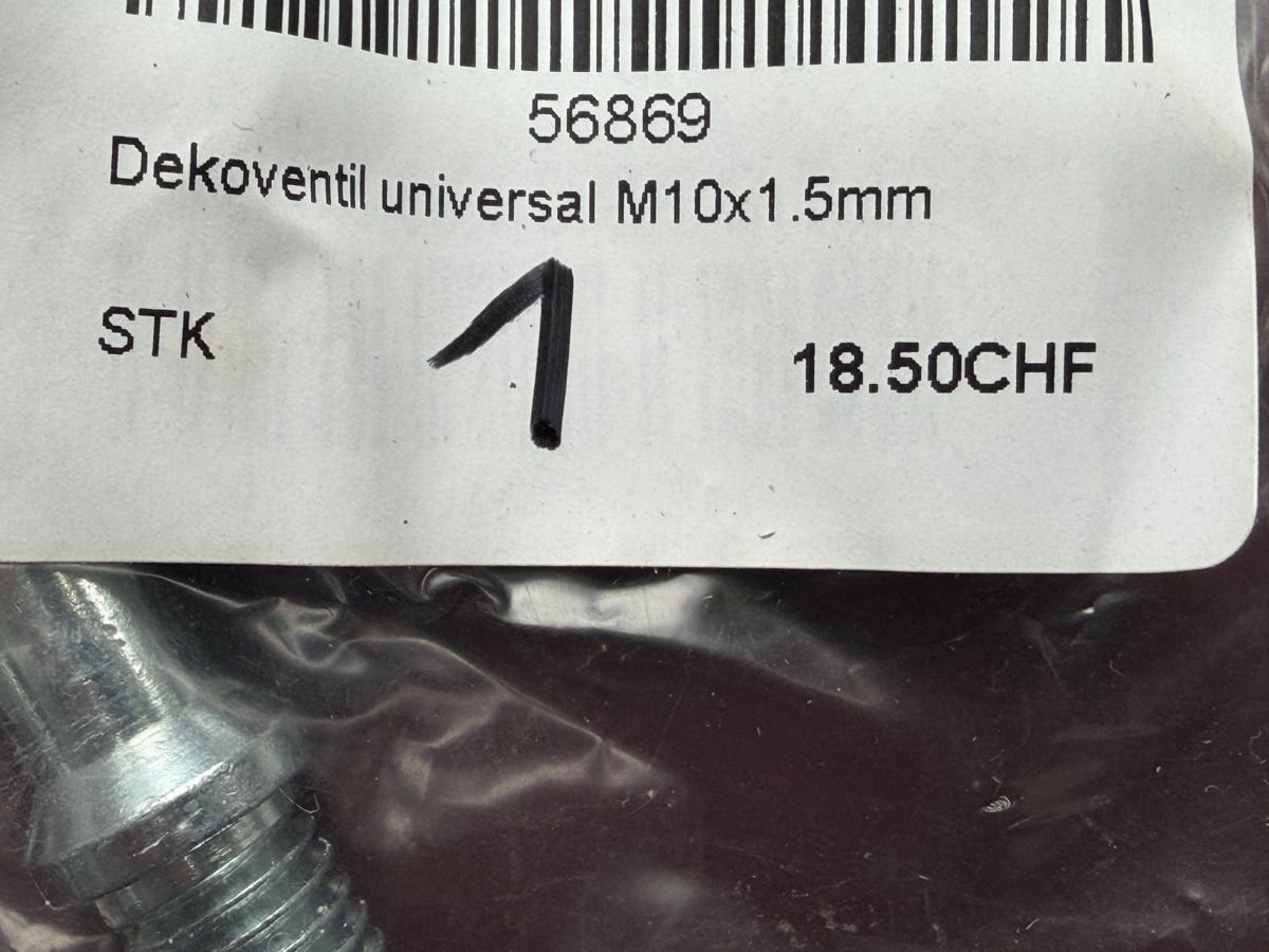 Parti ricambio per ciclomotori: Mofa Dekoventil M10x1.5mm – Nuovo (secondo la descrizione) da Latterbach venduto da Bbutz98 2