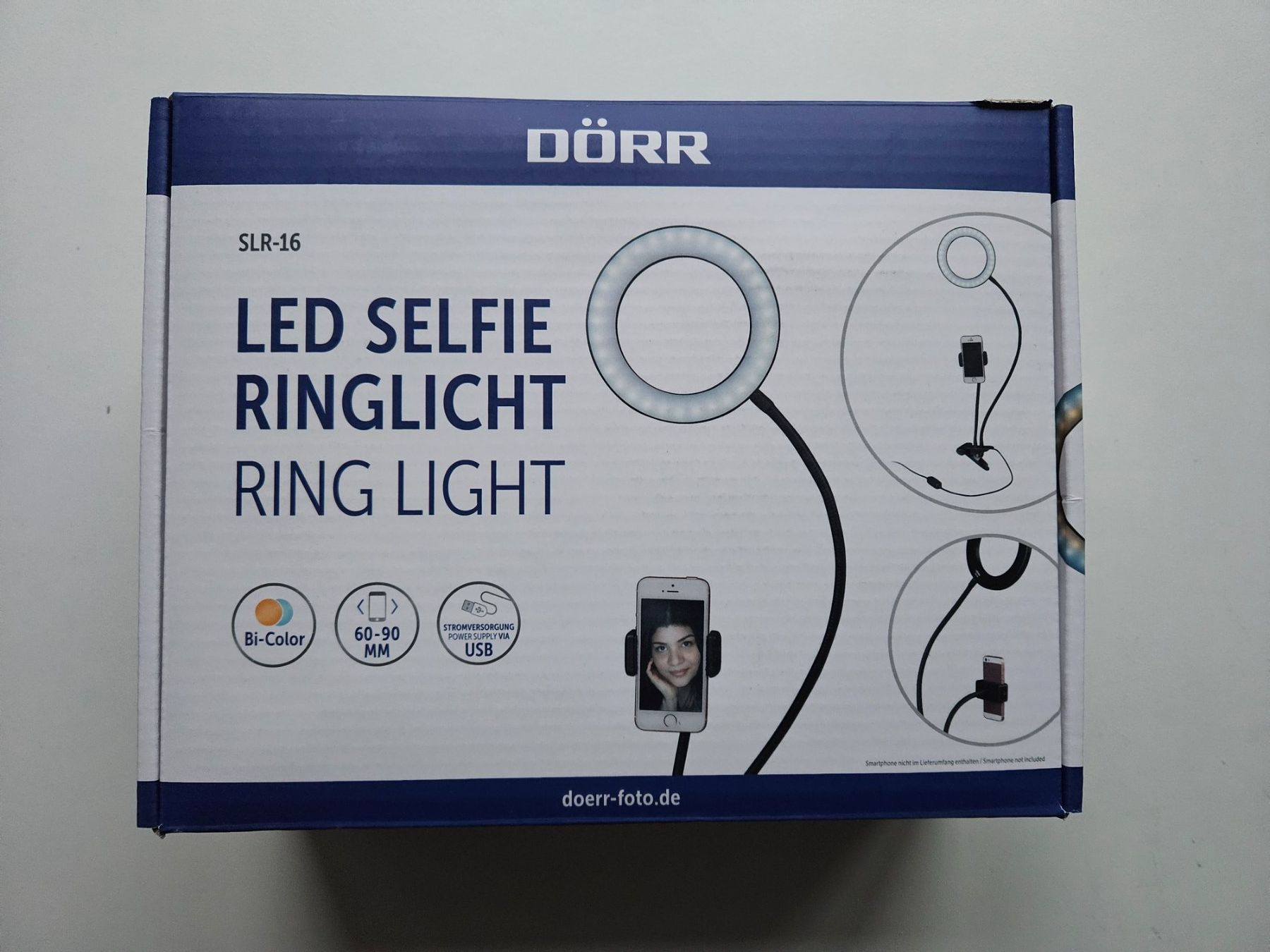 Lampen: LED Selfie Ringlicht, mit Klammer montierbar – Gebraucht aus Schaffhausen von sabrina915